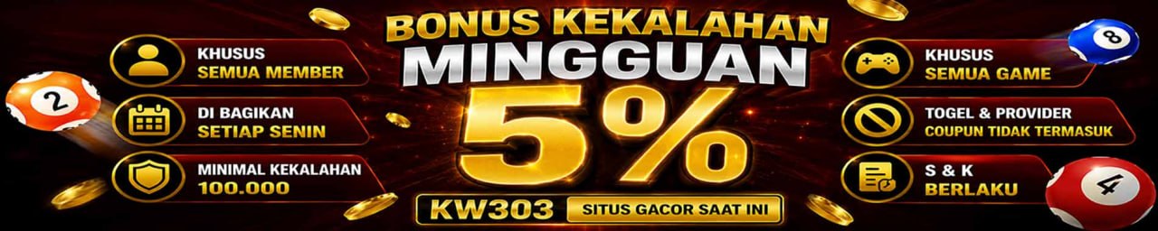 Bonus Cashback Up 5%